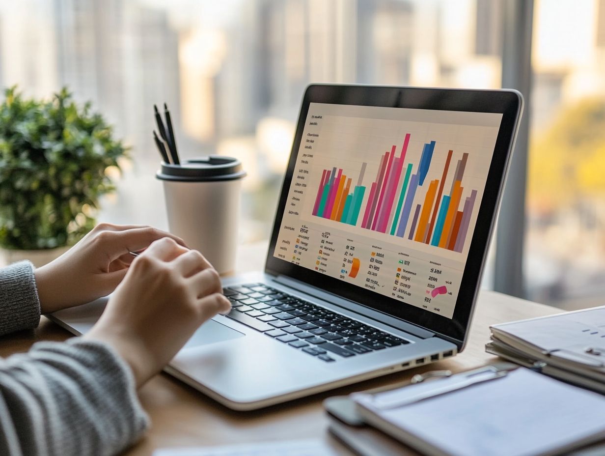 Infographic summarizing key takeaways for analyzing market trends.