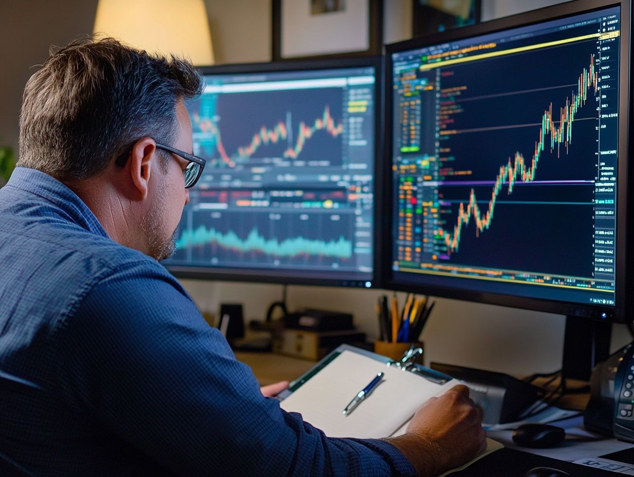 An illustration depicting the consequences of overreliance on volatility indicators