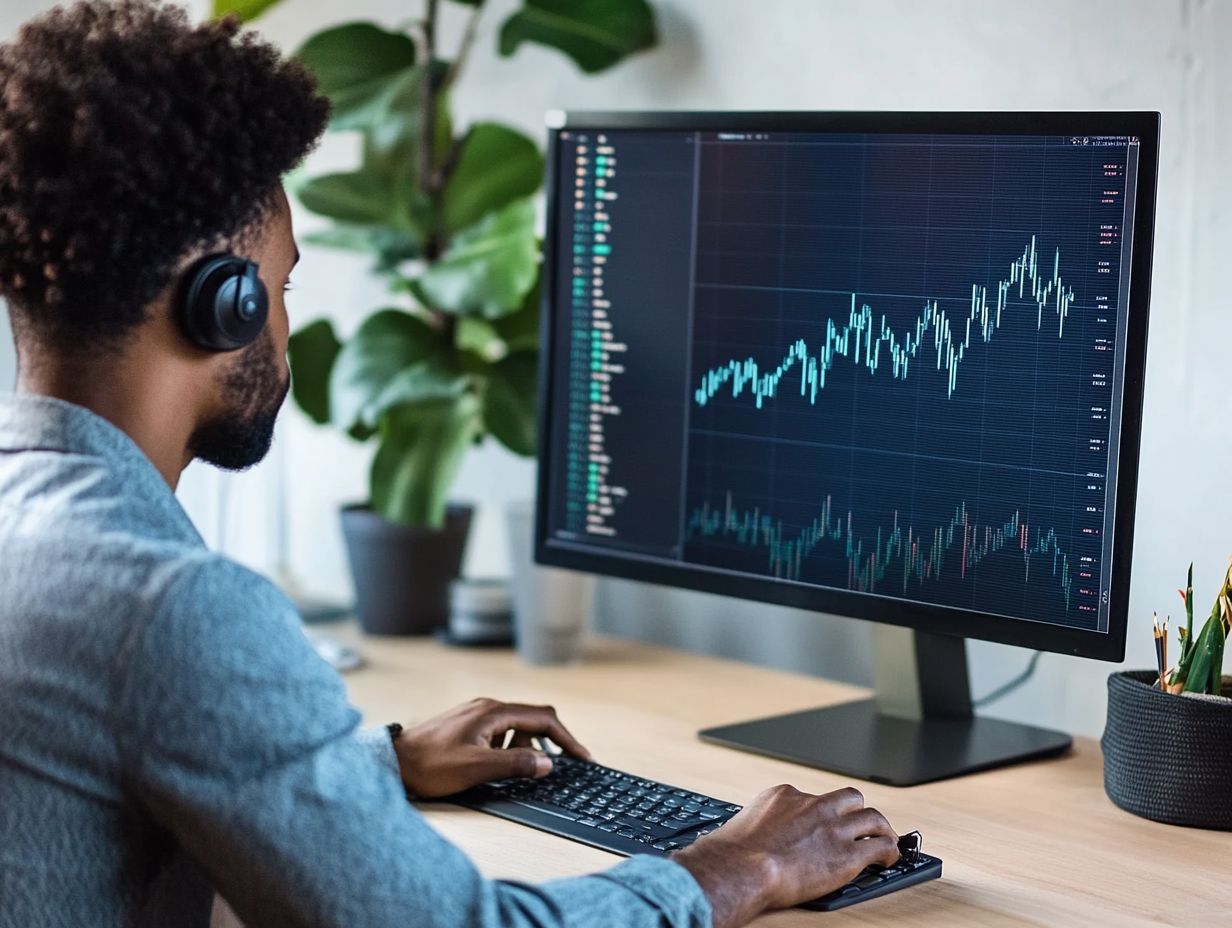 Graphic illustrating the concept of a growth mindset in trading.