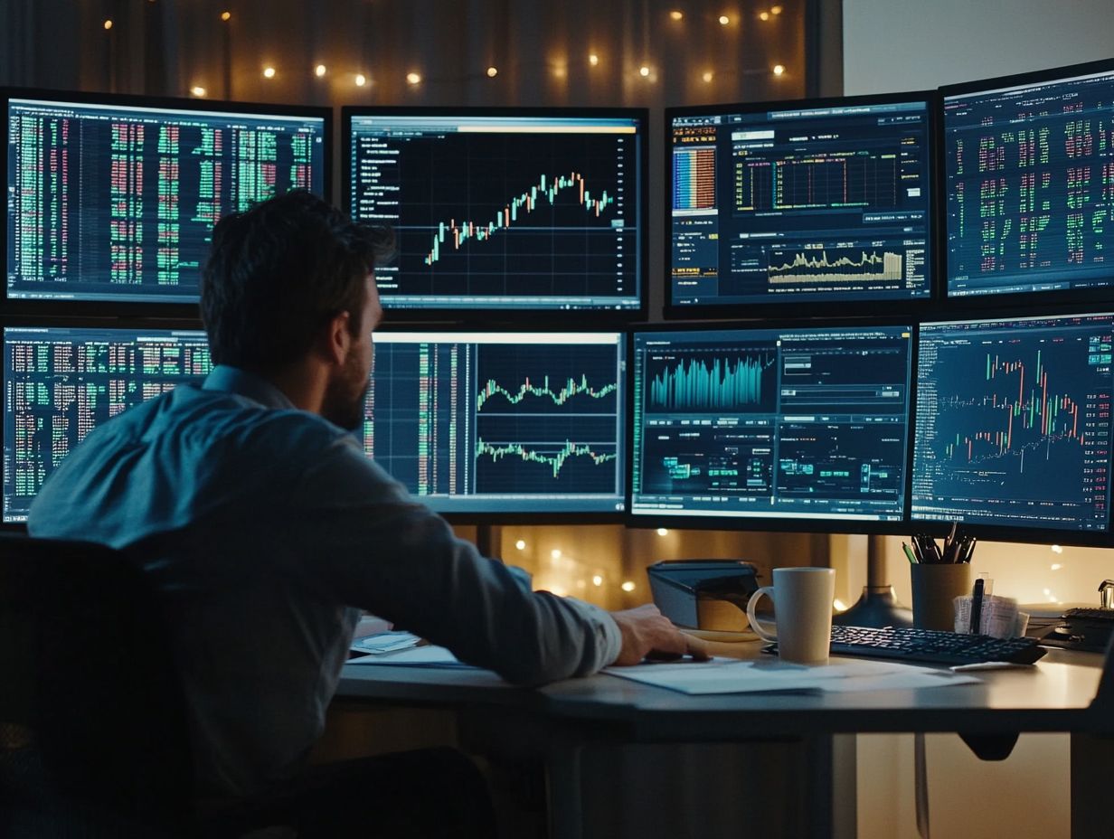 Illustration of Entry and Exit Rules in Trading