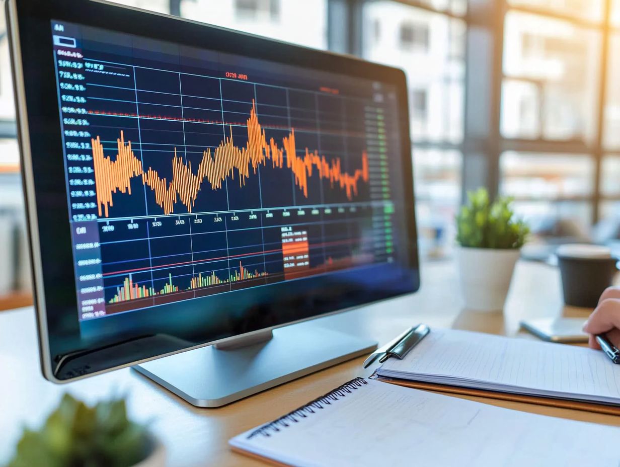 An infographic explaining technical analysis software evaluation criteria.