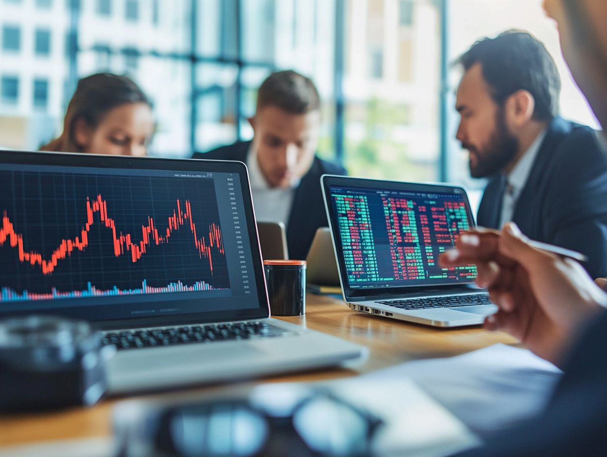 Illustration of how to interpret market sentiment trends