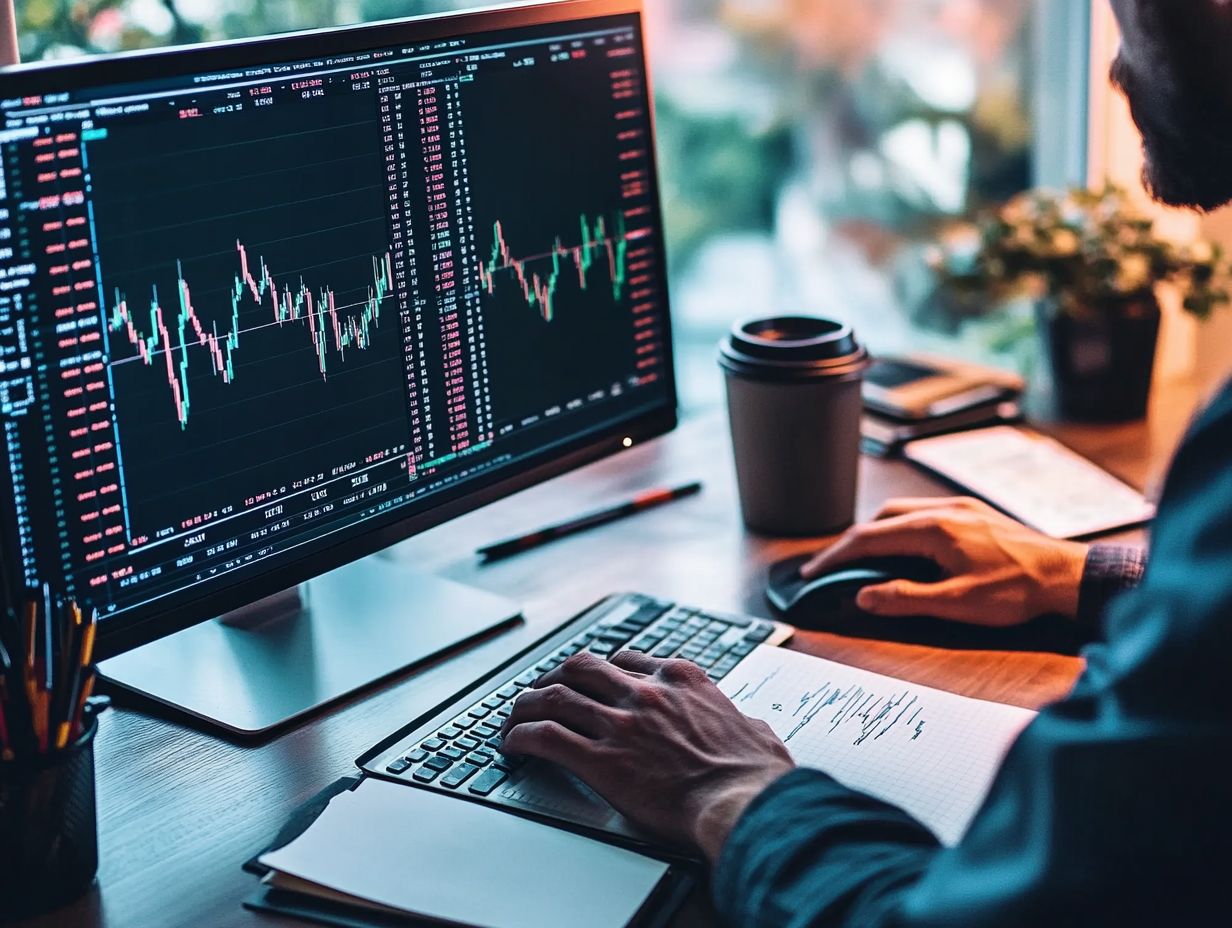 Illustration explaining informed trading decisions