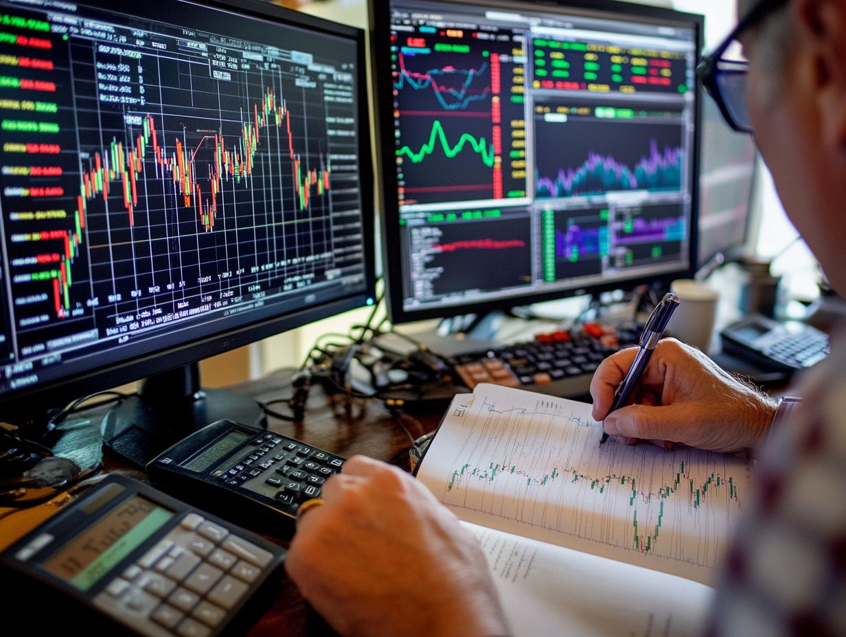 Divergence Signals illustrating the relationship between price action and momentum