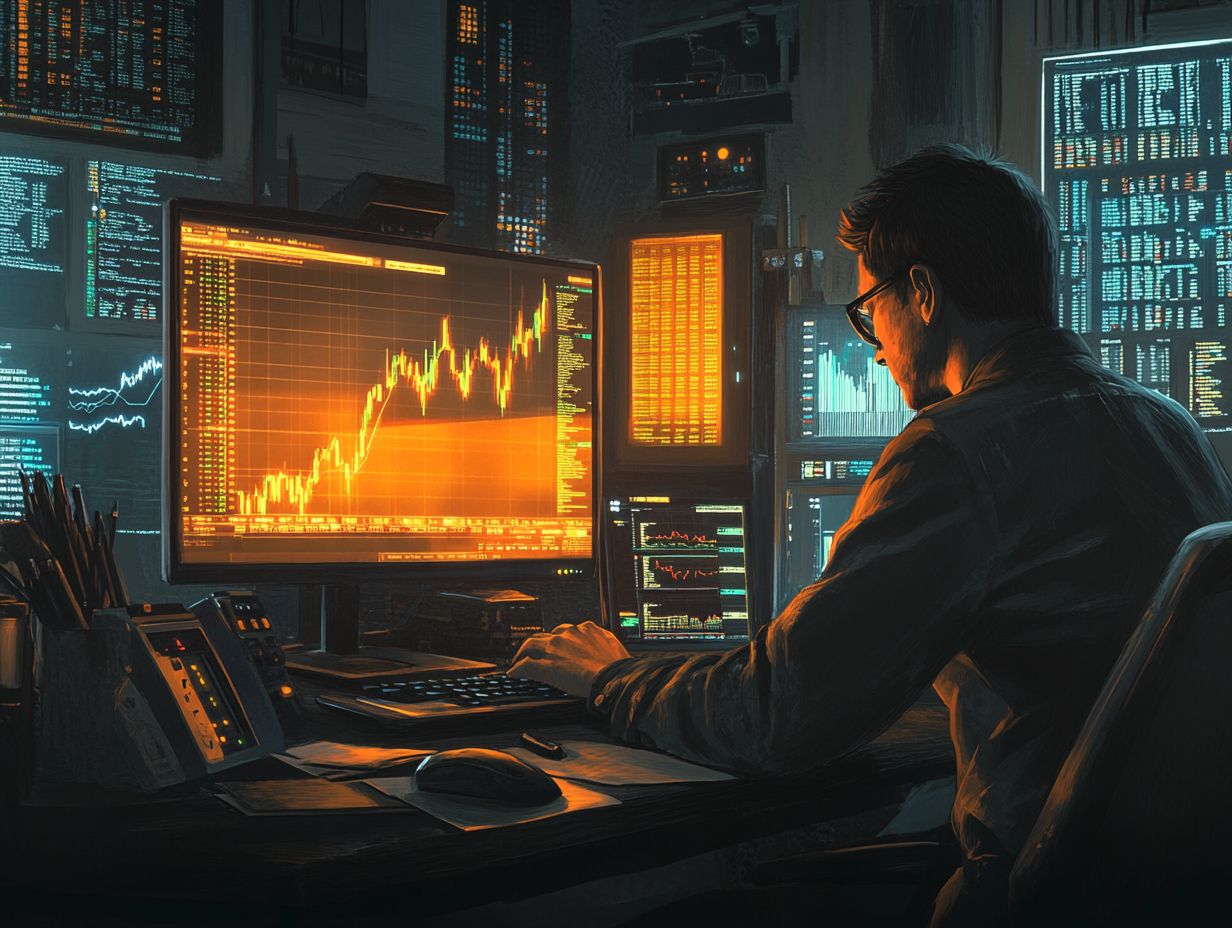 An illustration explaining the importance of fundamental analysis in trading.