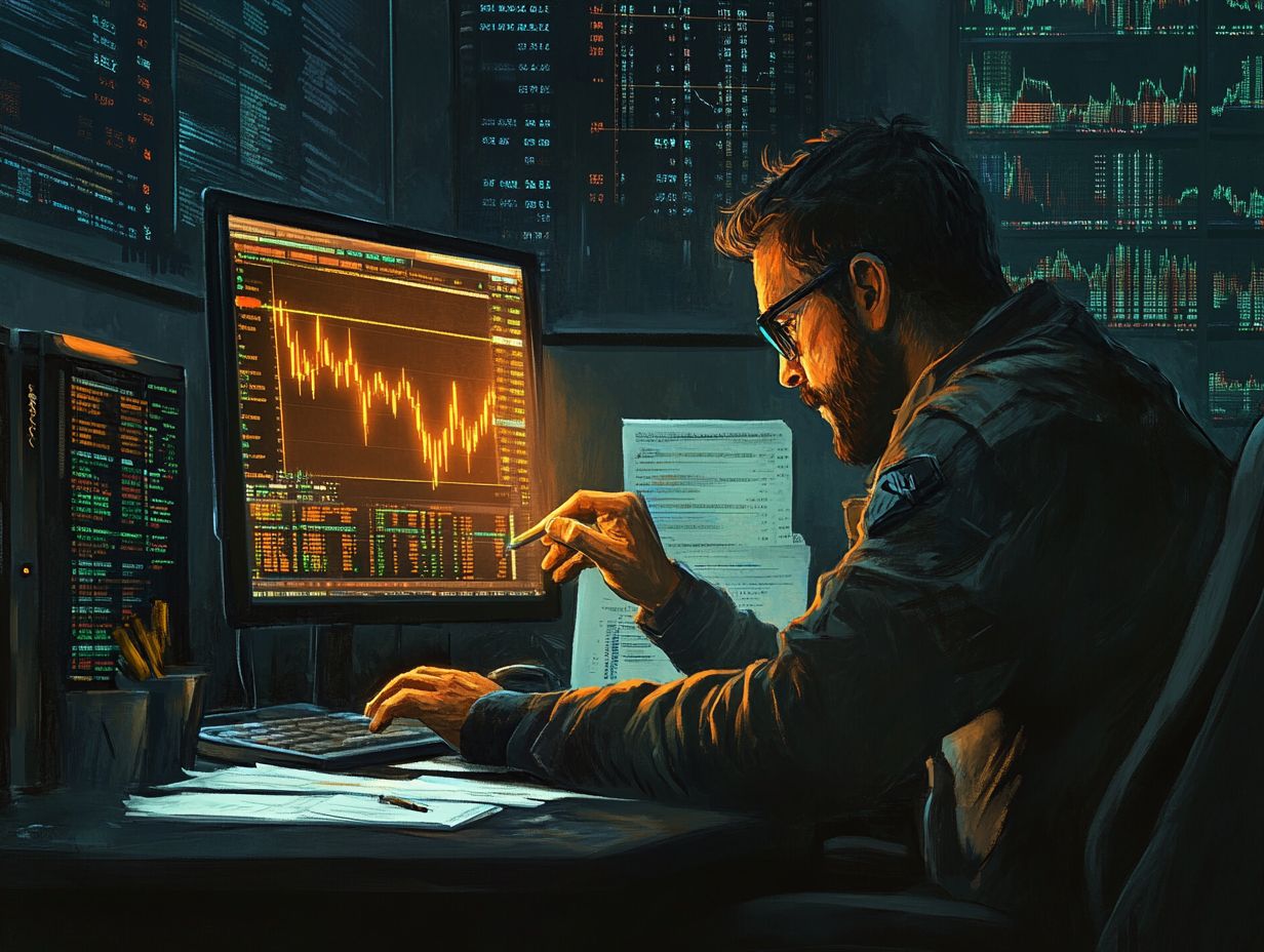 Visual representation of key takeaways from technical analysis in Forex trading