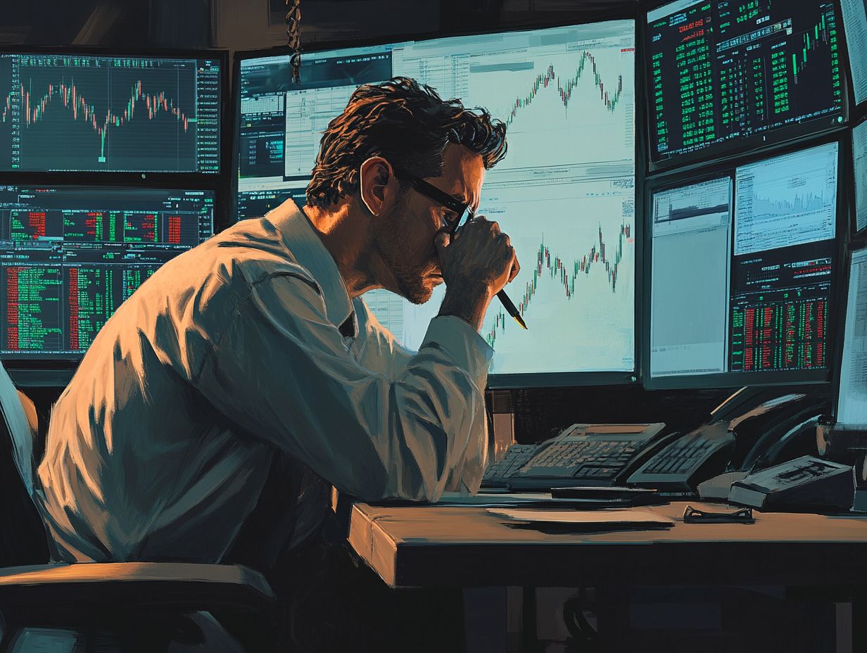 Visual representation of key takeaways regarding analysis paralysis in trading.