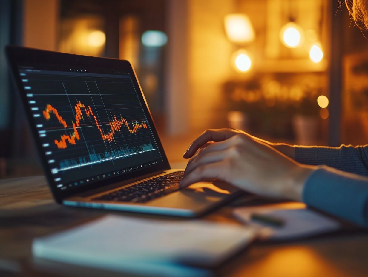 Visual representation of key takeaways from learning technical analysis.