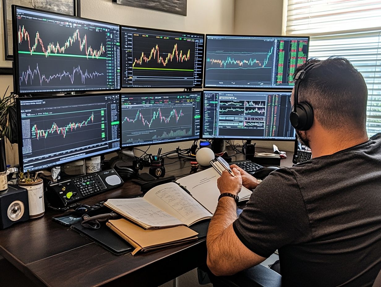 What is the role of routine in trading psychology?