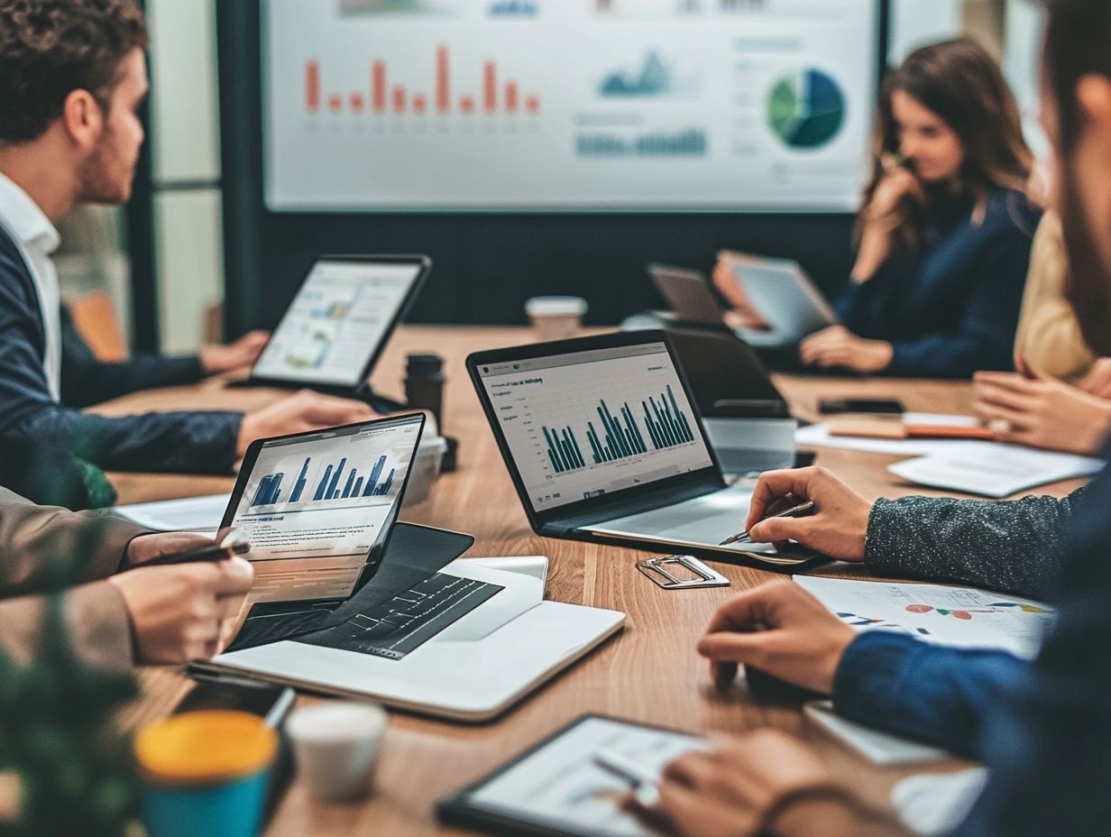 A visual representation of the benefits of technology in risk management, showcasing enhanced analytics and decision-making capabilities.