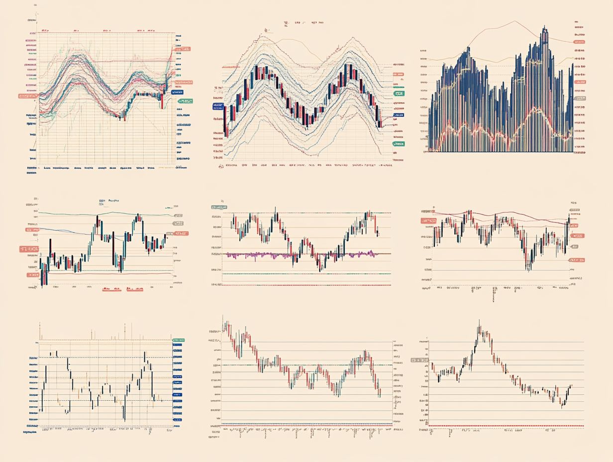 An informative graphic showing the top 7 chart patterns every trader should know.