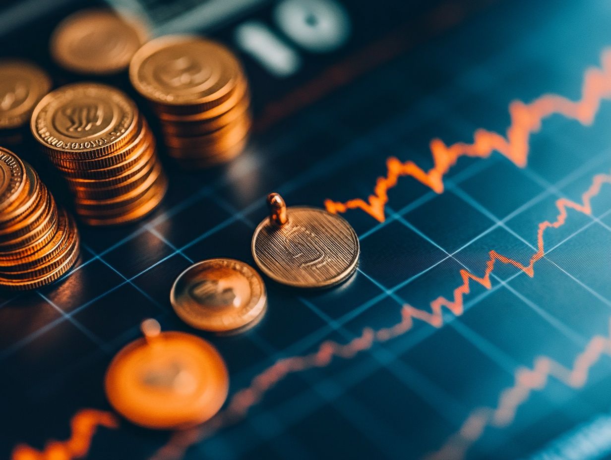 Diagram explaining the Step-by-Step Process of Dollar-Cost Averaging