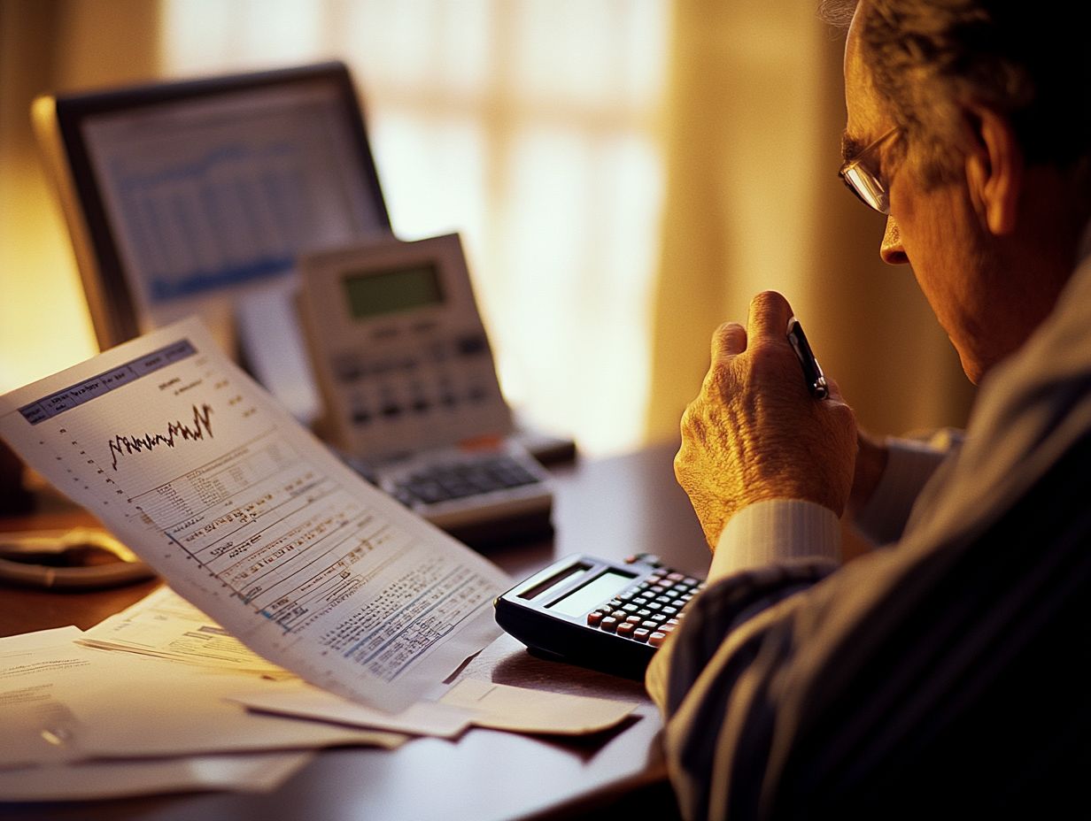 Graphic illustrating the differences between emotional and rational responses in investing